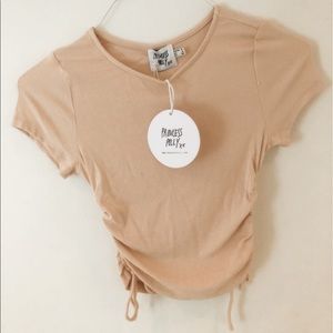 PRINCESS POLLY NUDE TEE